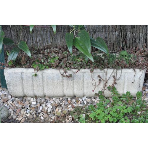 Jardiniere En Pierre Reconstituée Longueur 66x18