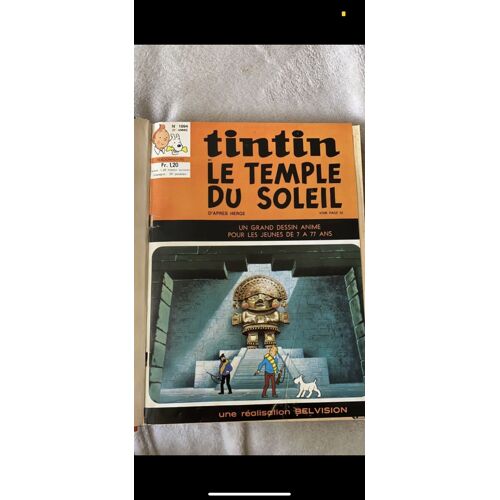 Tintin - Le Temple Du Soleil Journal Des Jeunes 82