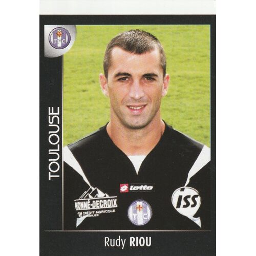 N° 475 - Stickers Image Vignette - Panini - Foot 2008 - Rudy Riou - Toulouse