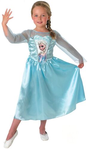 Déguisement Elsa La Reine Des Neiges Frozen Fille Large