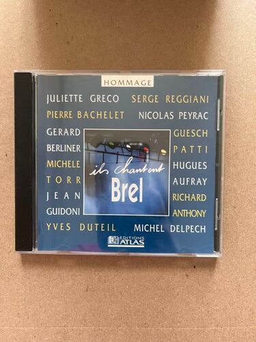 Ils Chantent Brel - Hommage/ Cd