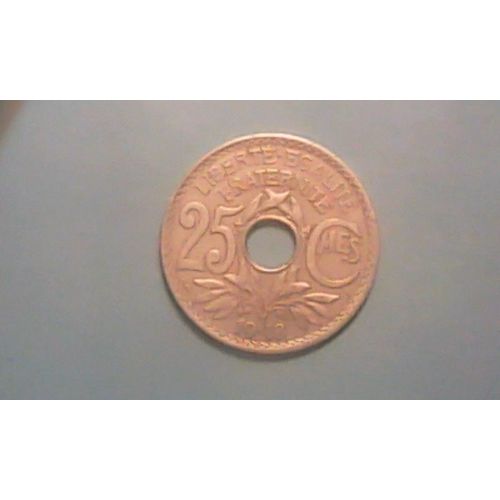 25 Centimes 1918
