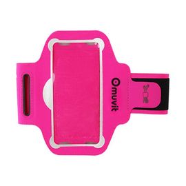 Muvit - Brassard pour téléphone portable - rose
