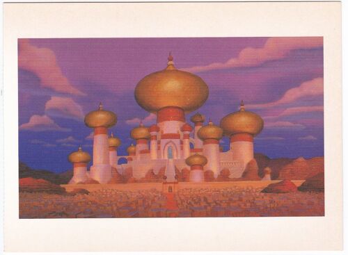 Carte Postale Collector - Aladdin (Disney, Édition Américaine, 1993)