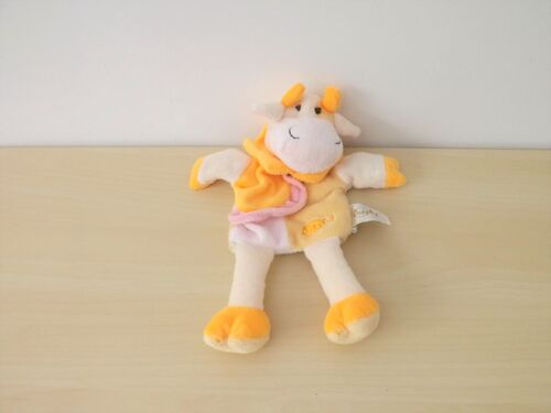 Doudou Vache Jaune Baby Nat'