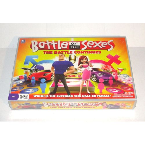 Battle Of The Sexes The Game Continues Bataille Des Sexes Anglais - Jeu De Societe La Guerre Des Sexes Spin Master 2011