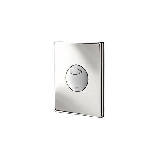 Plaque de commande - horizontale ou verticale - Chromée - WC Skate GROHE