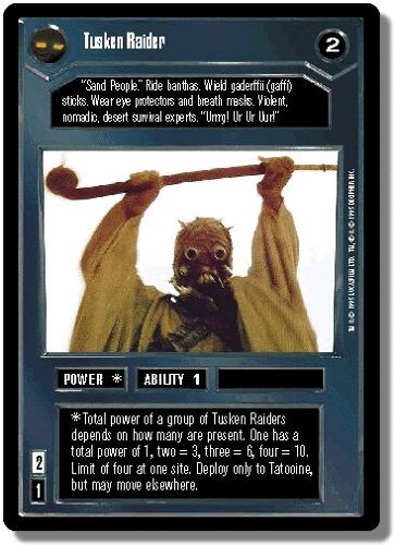Star Wars Ccg - Premiere- Tusken Raider