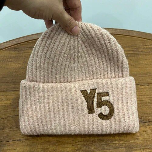 Bonnet D'hiver En Poil De Lapin Pour Hommes Et Femmes,Chapeau Chaud,Tout Match,Plein Air,Mode Y5