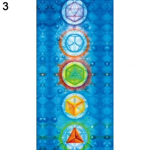 Tapis De Plage 7 Chakra Bohémien, Couverture, Serviette D'été, Tapis De Yoga