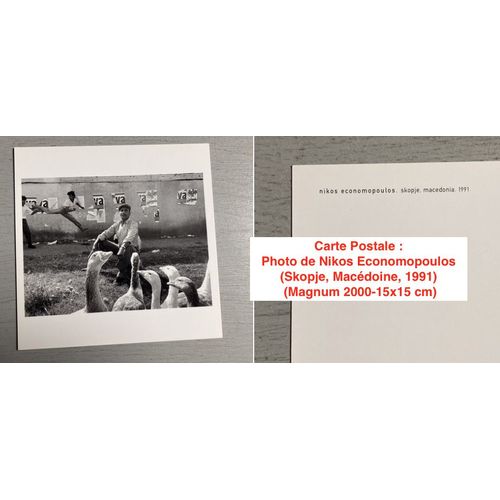 Carte Postale : Photo De Nikos Economopoulos (Skopje, Macédoine, 1991) (Magnum 2000-15x15 Cm)