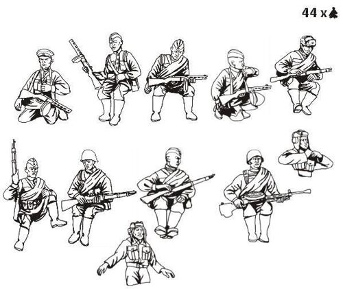 Infanterie Portée Russe (2ème Gm)