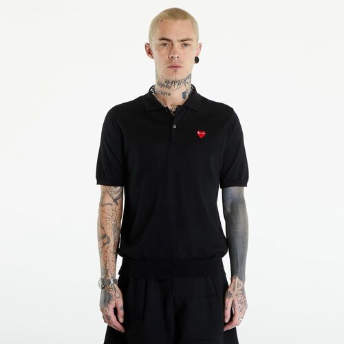 T-Shirt Comme Des Garçons Play Red Emblem Sweater Unisex Black M