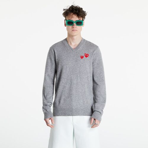 Pull Comme Des Garçons Play Crewneck Sweater Unisex Grey M