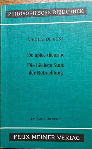Nikolaus Von Kues: Höchste Stufe