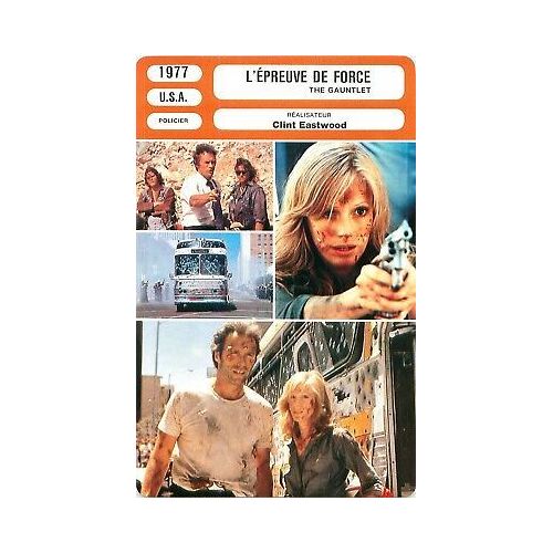 Fiche Monsieur Cinema L'épreuve De Force
