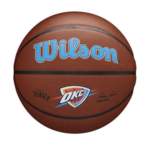 Ballon De Basketball Nba Oklahoma City Thunder Wilson Team Alliance Exterieur