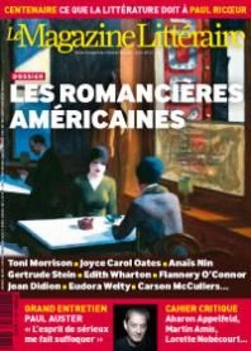 Le Magazine Littéraire 532: Les Romanciéres Américaines + Paul Auster, Martin Amis, Aharon Appelfeld