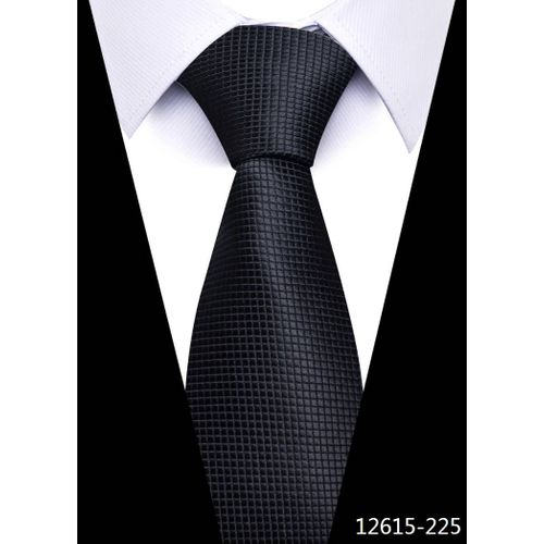 Gros Marque De Mode 8 Cm Cravate Solide Rouge Costume Accessoires Hommes Ajustement Affaires Cravate Hommes Cravate Cravate Costume De Mariage--12615-225