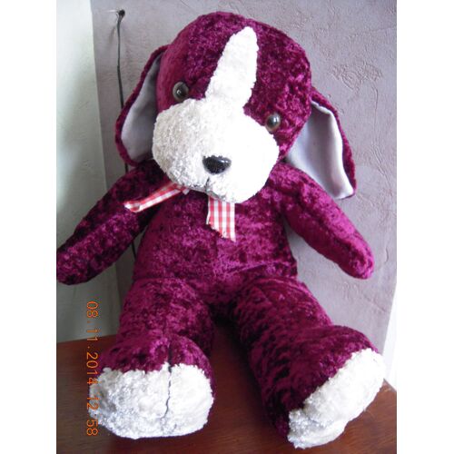 Chien Violet Et Blanc Startoy