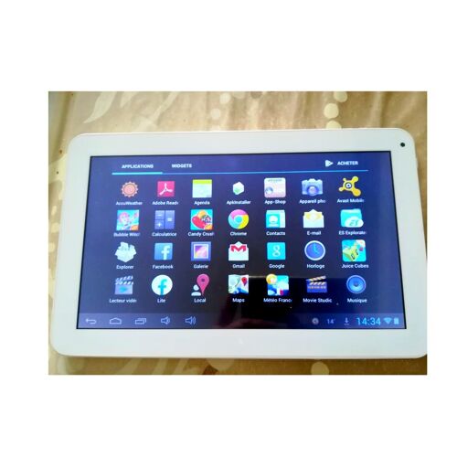 Polaroid MIDC410 Pearl 16 Go 10.1" blanc Wi-Fi
