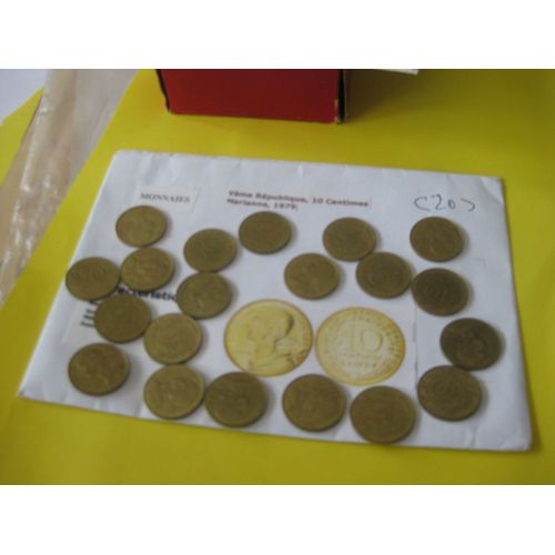 10 Centimes De Francs Marianne 1979 Bronze Alu