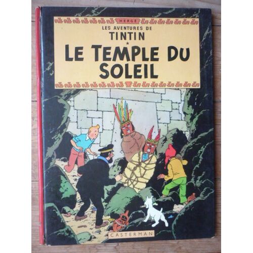 Tintin Le Temple Du Soleil B 39