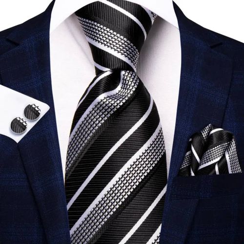 Soie Hommes Cravate Ensemble Floral Jaune Or Cravates Et Mouchoirs Boutons De Manchette Ensemble Hommes Costume De Fête De Mariage Mode Cravate C-3053-3546-