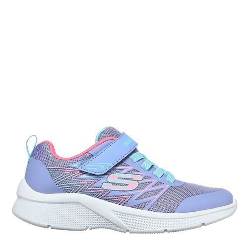 Skechers Microspec Baskets De Running Sport Chaussures Enfantssviolet