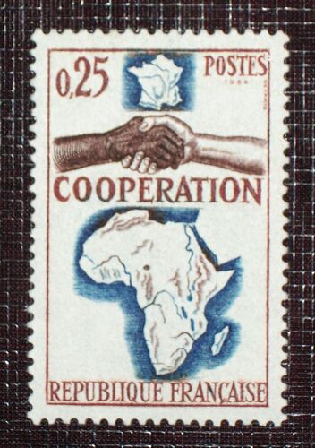 France N° 1432 Neuf Sans Charnière De 1964 - 25c « Coopération Avec LAfrique Et Madagascar » 