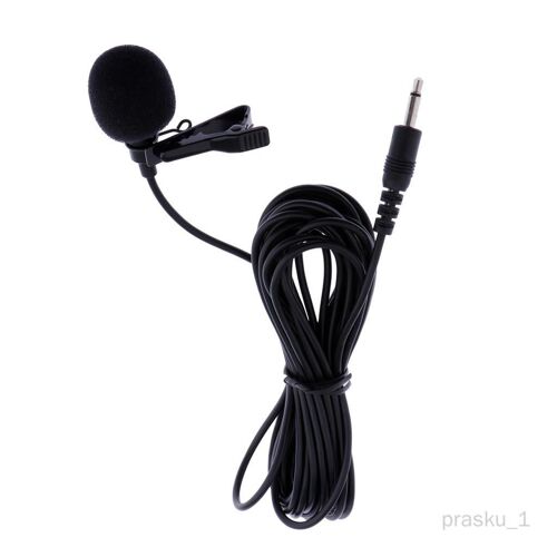 Clip De Solapa Lapel Mic Microphone À Condensateur Pour Guitare Violon Saxophone