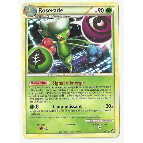 Roserade Rare 90pv 23/95 Hs Dechainement