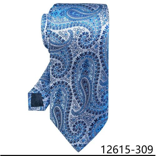 Offre Spéciale Classique 8 Cm Soie Cravate Rayure Bleu Gravatas Pour Hommes Costume Accessoires Ajustement Mariage Lieu De Travail Cadeau D'anniversaire--309