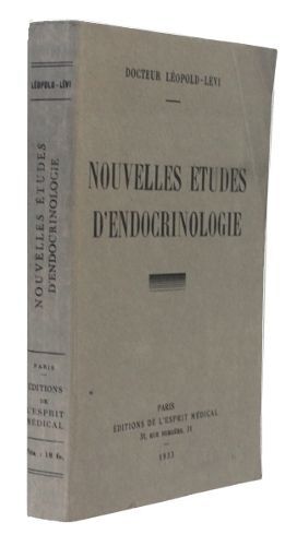 Nouvelles Études D Endocrinologie