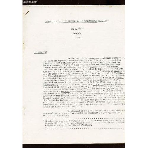 Productivite Chez Les Micromammiferes Consommateurs Primaires (Notes) / Inra.