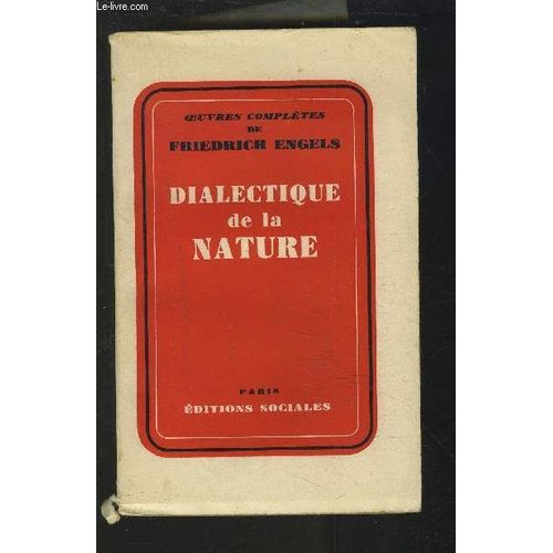 Dialectique De La Nature.