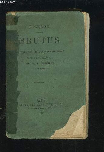 Brudus Dialogue Sur Les Orateurs Illustres.