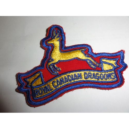 Ecusson Armée Canadienne : Royal Canadian Dragoons