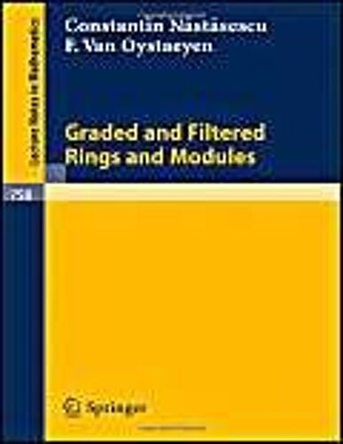 Graded And Filtered Rings And Modules