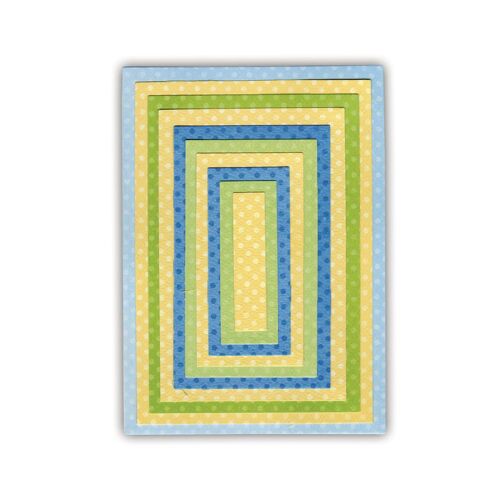 Framelits Die Set 10pk - Rectangles #2 - Sizzix