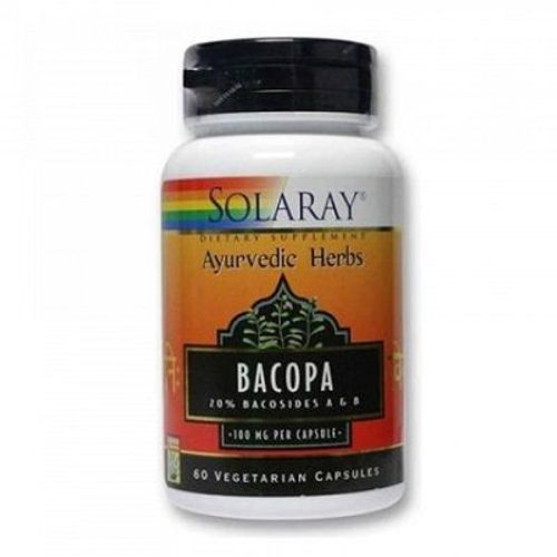 Solaray Bacopa 100 Mg 60 Vcaps 