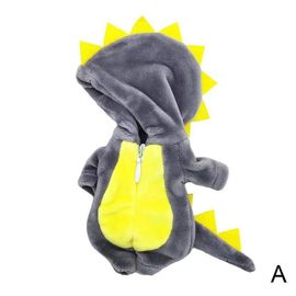 Ensemble De Pyjamas À Capuche Et Manteau Pour Poupée, Vêtements, Combinaison, Jouet, Animal Dinosaure, 1/12