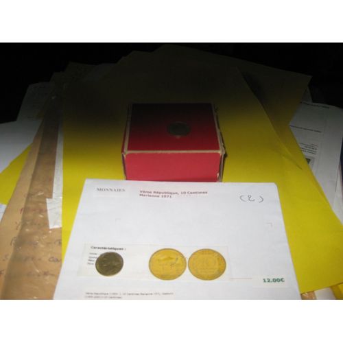 10 Centimes De Francs Marianne 1971