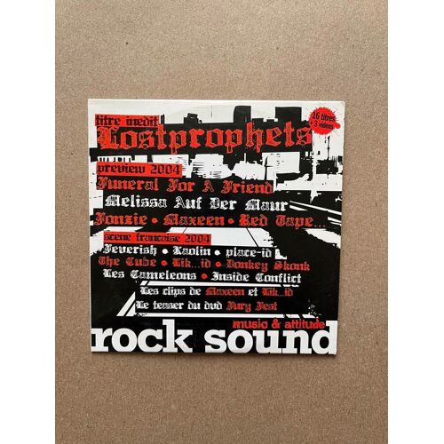 Rock Sound Volume 83/ Cd