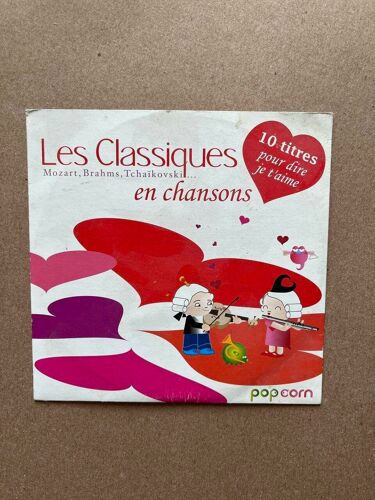 Les Classiques En Chansons Mozart Brahms/ Cd