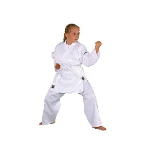 Kimono Karate Blanc Debutants Petits Tailles Kwon + Ceinture Blanche