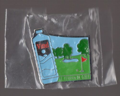 Pin's Vittel / Le Terrain De Golf (Neuf Scellé Signé Ld Premier)