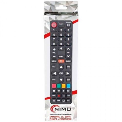 T?l?commande Universelle NIMO Noir LG, Panasonic, Philips, Samsung, Sony