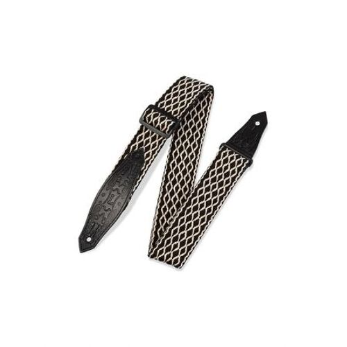 Levy's - Mssc80-Bkwh - Sangle Guitare Et Basse Cuir Extra Solide