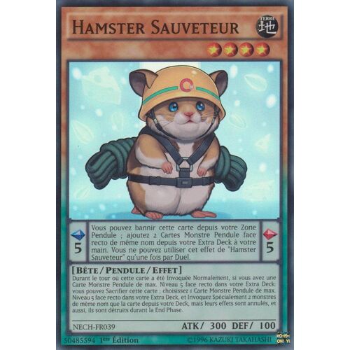 Yu Gi Oh! - Nech Fr039 - Hamster Sauveteur